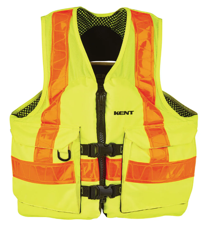 Kent Safety Life Jacket Hi-Vis Yellow Type 2 from GME Supply